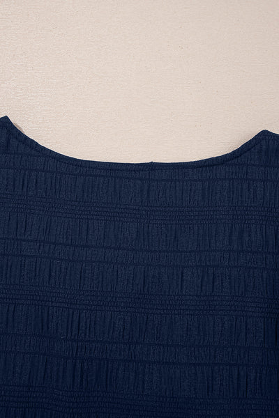 Midnight Breezy Ruffle Set