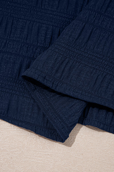 Midnight Breezy Ruffle Set