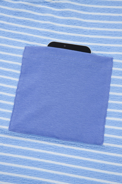 Bluebell Breeze Stripe Lounge Set