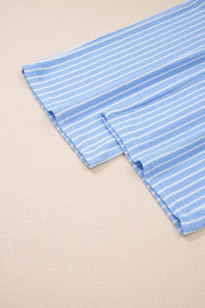 Bluebell Breeze Stripe Lounge Set