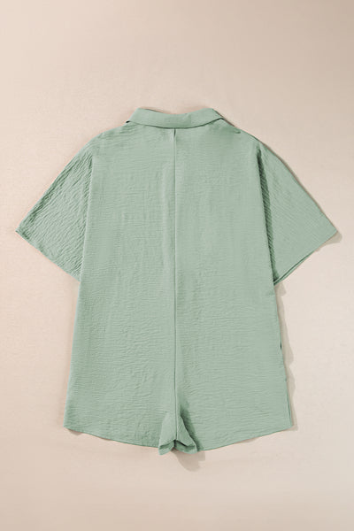 Sage Breeze Relaxed Romper