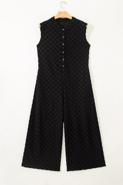 Check Luxe Jumpsuit