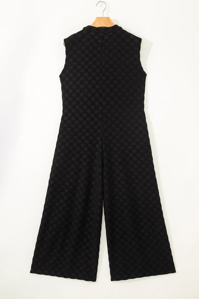 Check Luxe Jumpsuit