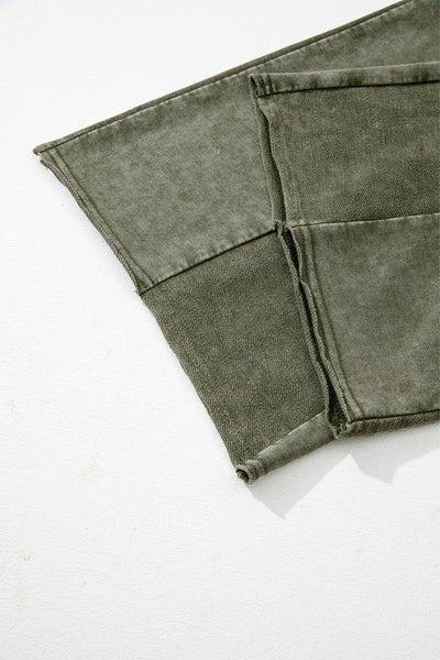 Olive Drift Patchwork Lounge Pant