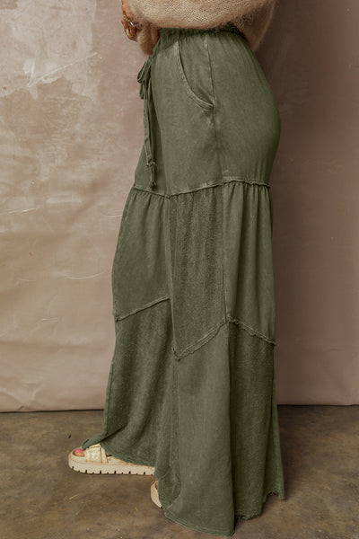 Olive Drift Patchwork Lounge Pant