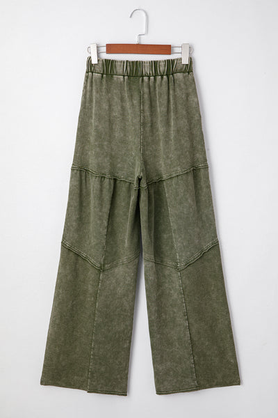 Olive Drift Patchwork Lounge Pant