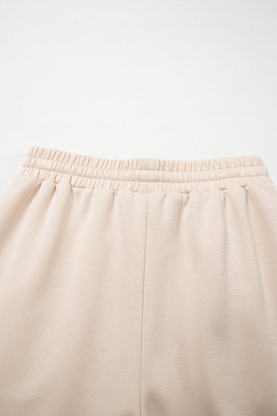 Ivory Bloom Eyelet Joggers