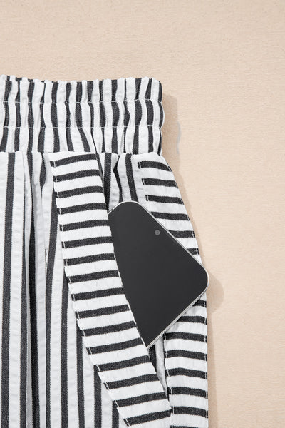 Harbor Breeze Stripe Wide Leg Pants