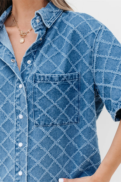 Quilted Denim Dream Shirt