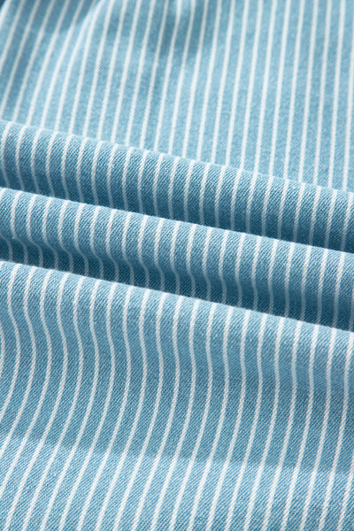 Coastal Stripe Button-Down Shirt