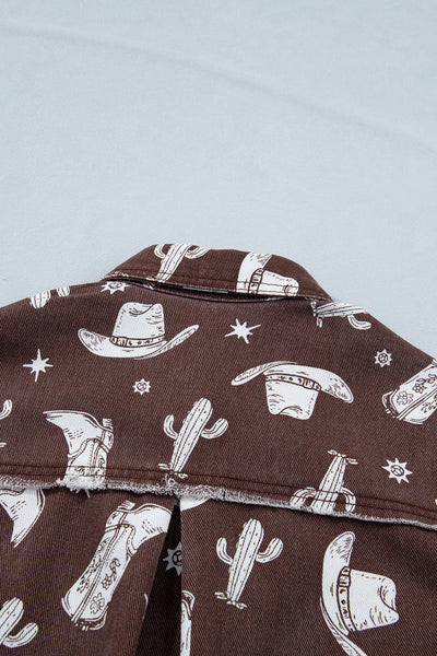 Desert Rodeo Charm Shirt Dress