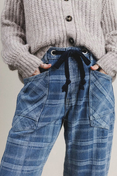 Blue Ridge Plaid Drawstring Pants