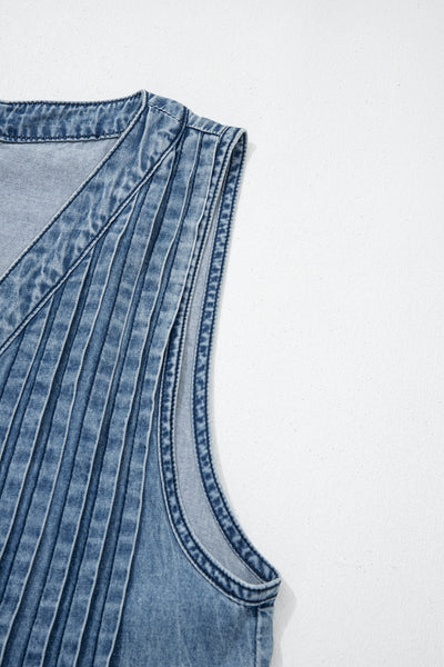Blue Ridge Wanderer Denim Jumpsuit