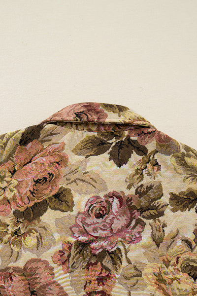 Garden Whimsy Patchwork Shacket