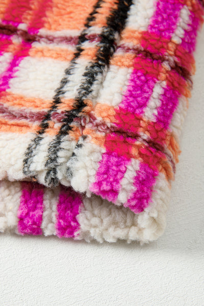 Sunset Glow Sherpa Vest