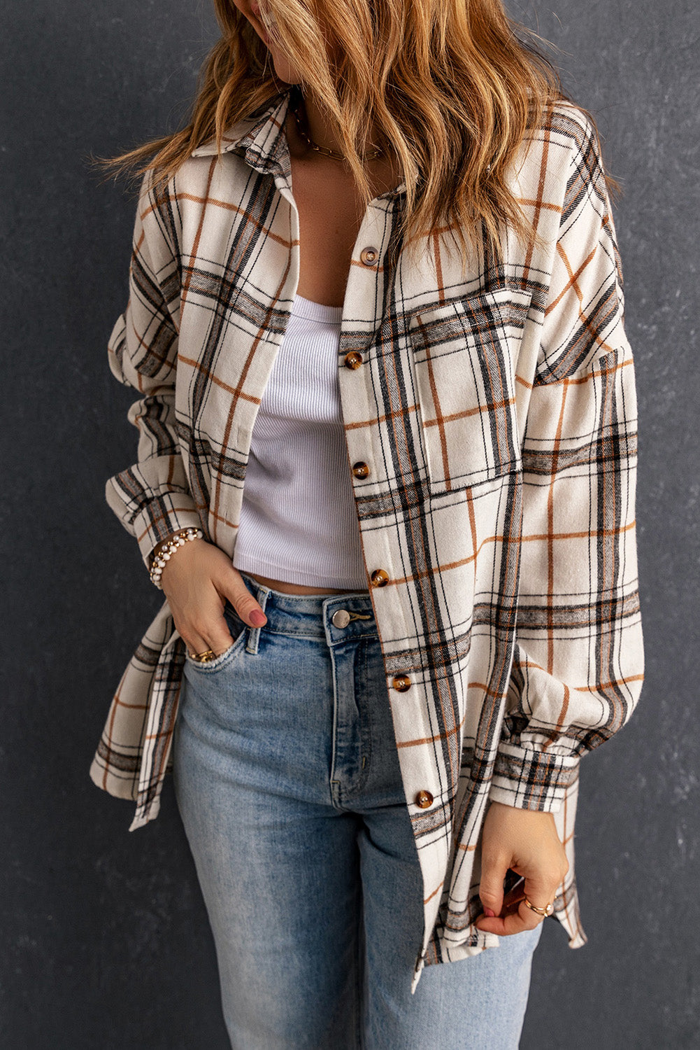 Rustic Charm Plaid Shirt