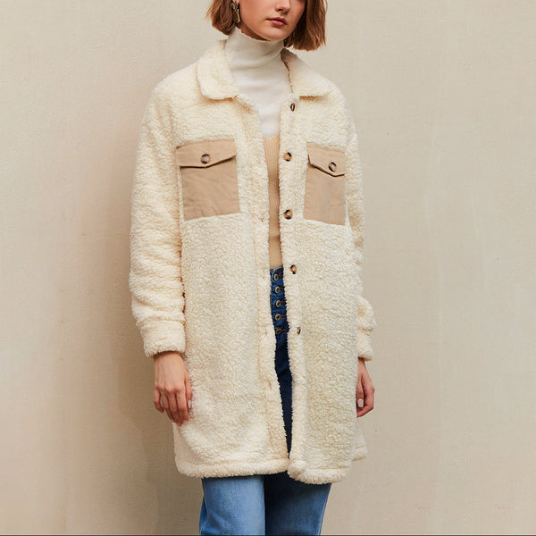Alpine Whisper Sherpa Coat