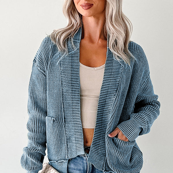 Misty Bay Chenille Cardigan