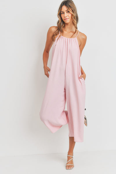 Adjustable Strap Comfy Jumpsuit