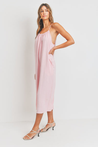 Adjustable Strap Comfy Jumpsuit