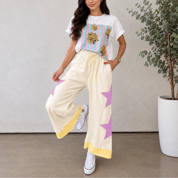 Pastel Star Lounge Pants