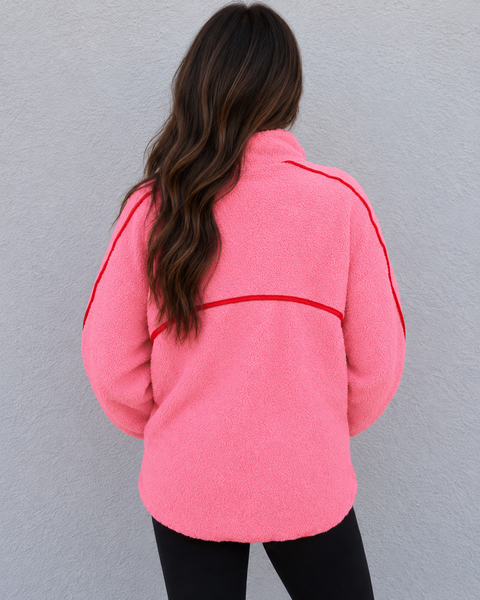 Bubble Pop Cozy Fleece Quarter-Zip
