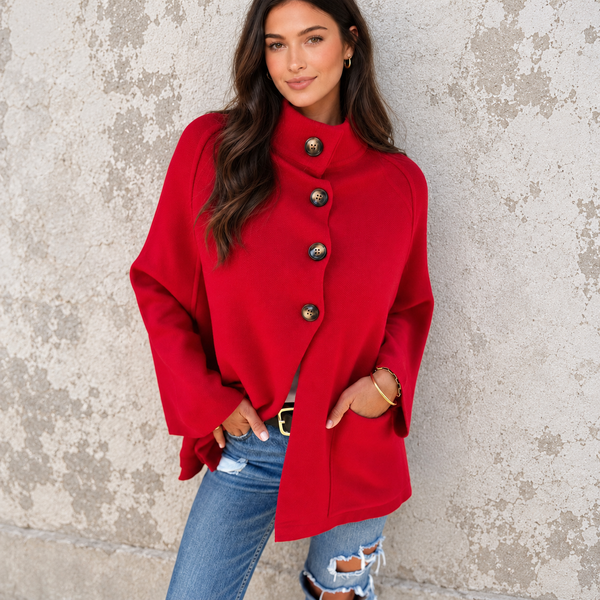 Scarlet Grace Button Jacket