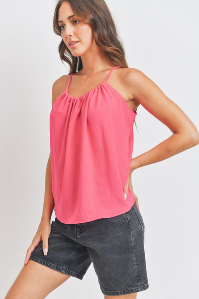 Breezy Escape Gathered Cami