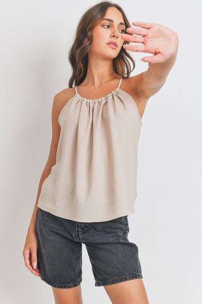 Breezy Escape Gathered Cami