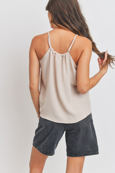 Breezy Escape Gathered Cami