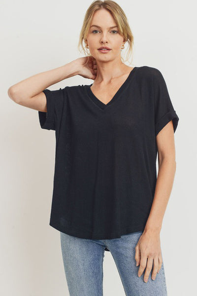 Weekend Wander Ribbed Tee