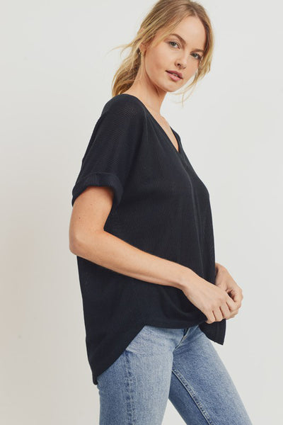 Weekend Wander Ribbed Tee