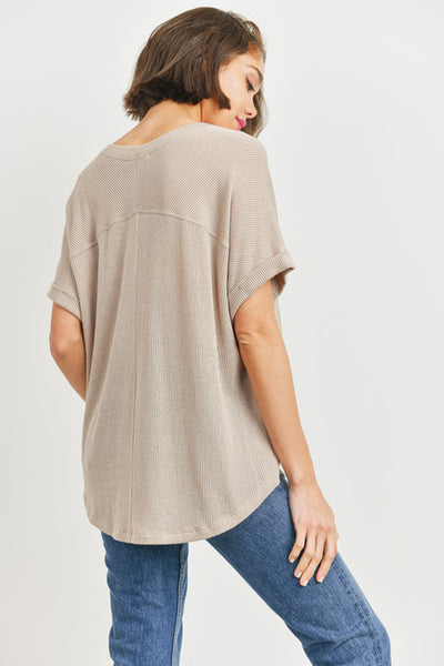 Weekend Wander Ribbed Tee