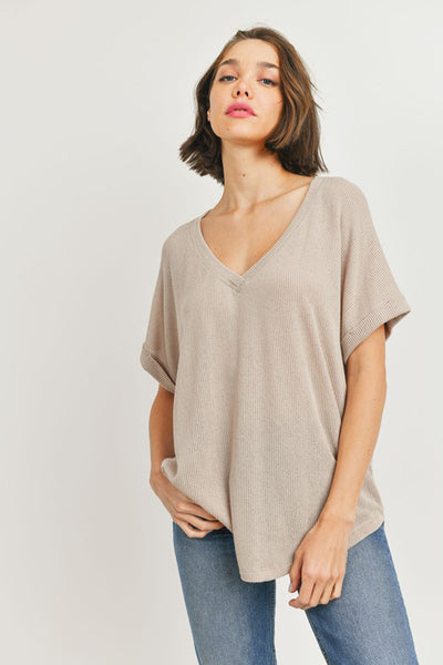Weekend Wander Ribbed Tee