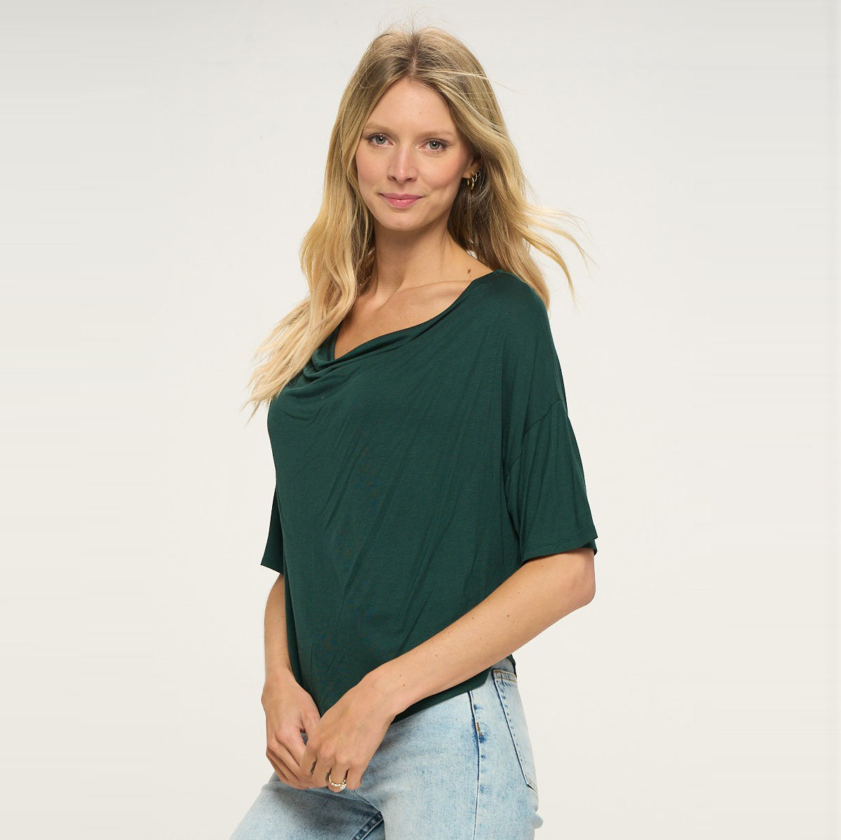 Easygoing Pleat Top