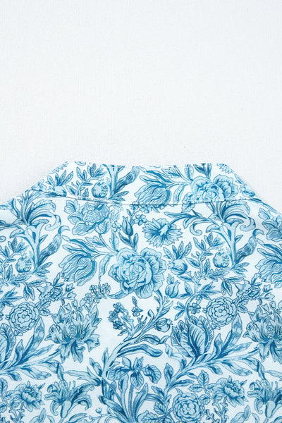 Blue Garden Charm Blouse