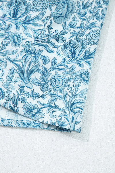 Blue Garden Charm Blouse