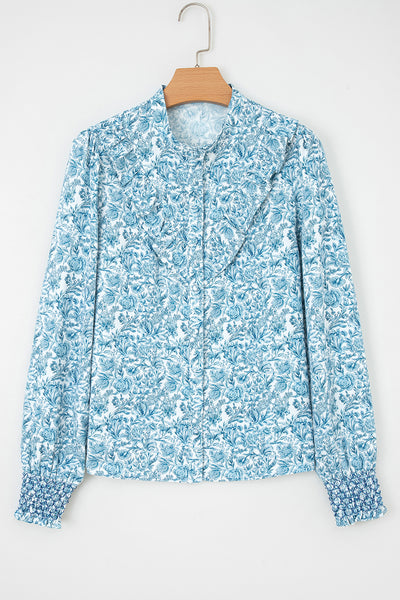 Blue Garden Charm Blouse