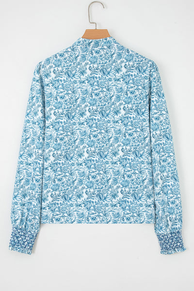 Blue Garden Charm Blouse