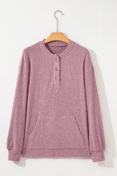 Misty Meadow Knit Henley