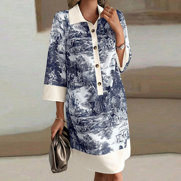 Château Stroll Shirt Dress