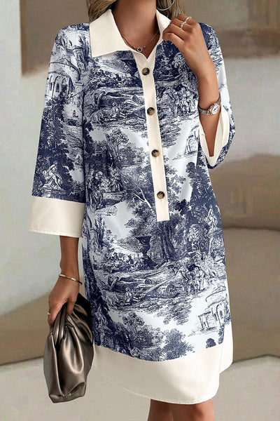 Château Stroll Shirt Dress