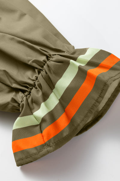 Clover Stripe Ruffle Blouse ? supplier product image