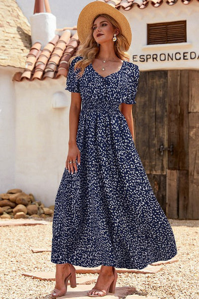 Midnight Meadow Maxi Dress