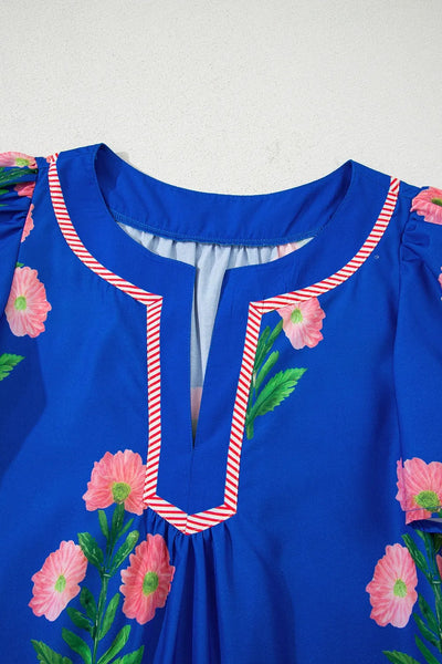 Bloom & Breeze Floral Shift Dress