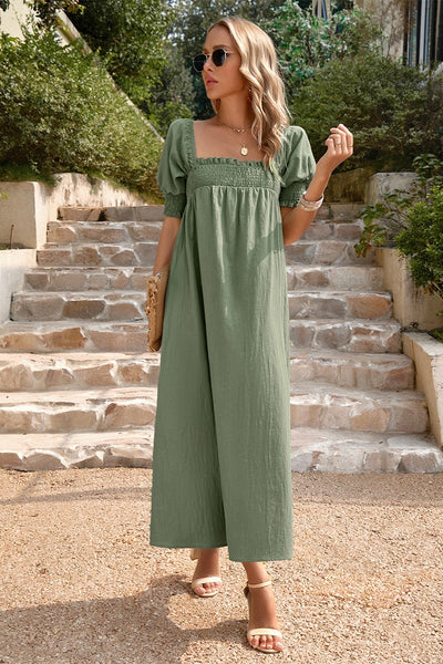 Meadow Muse Smocked Maxi Dress