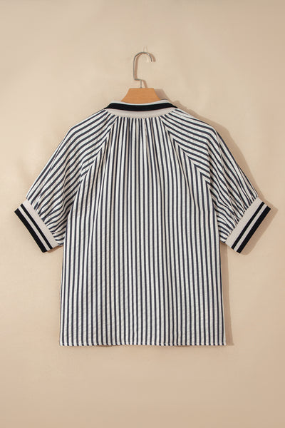 City Stripe Polo Blouse ? supplier product image