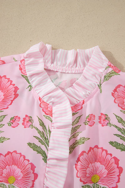 Pink Blossom Ruffle Shirt ? supplier product image
