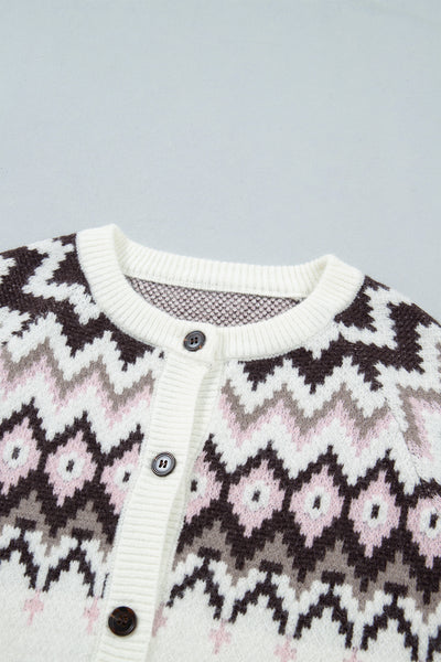 Snowbound Geo Cardigan ? product-only supplier image