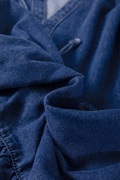 Indigo Ease Denim Mini Dress — supplier product image